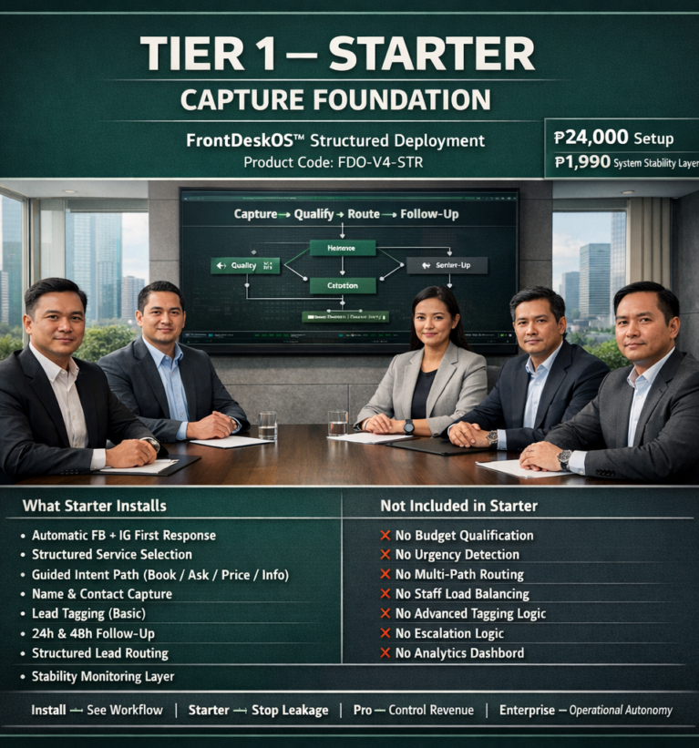 🧱 TIER 1 — STARTER