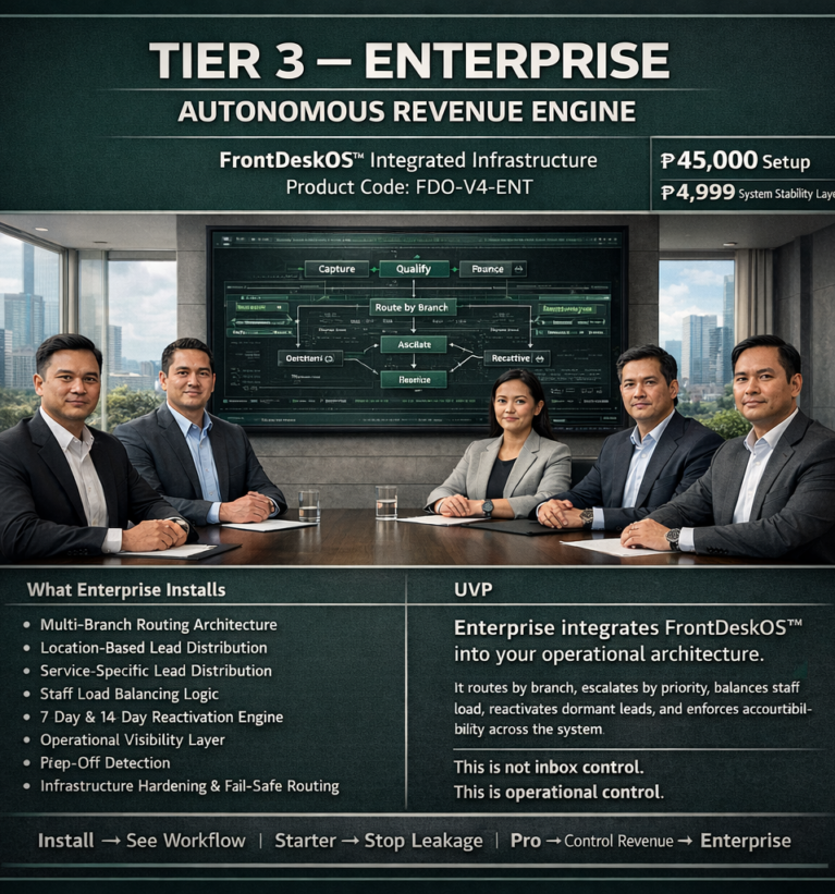 🏢 TIER 3 — ENTERPRISE